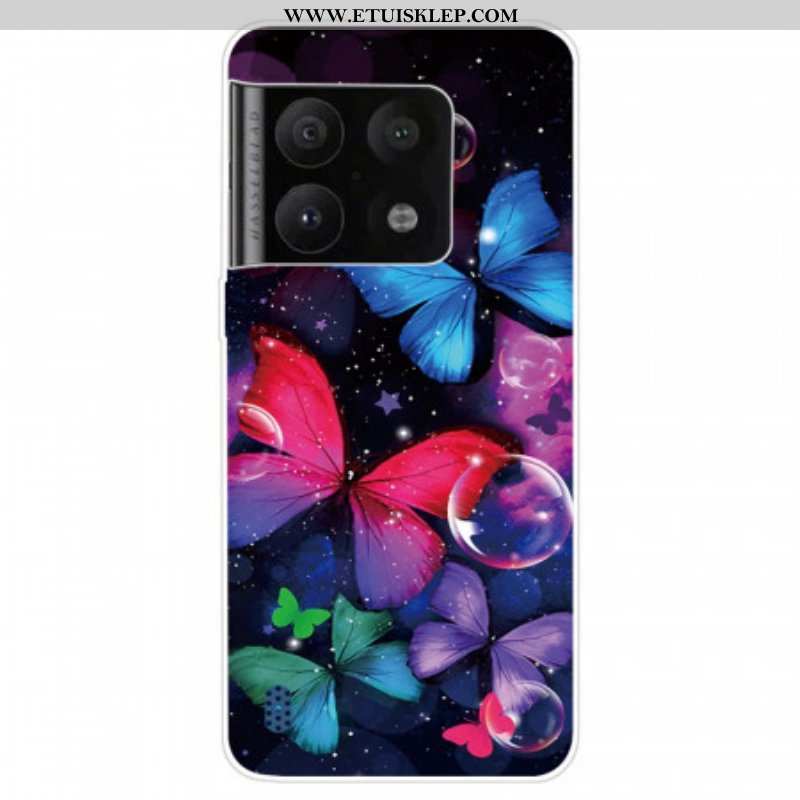 Etui do OnePlus 10 Pro 5G Elastyczne Motyle